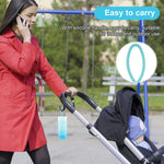 Manwetye premium baby milk powder holder demonstrating the airtight threaded twist lock mechanism between layers.