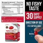 LABO Nutrition Antarctic Krill Oil 1000 Milligrams blister packaging for freshness.