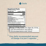 Testa Omega 3 sustainable krill alternative box highlighting eye health support