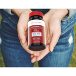 Authentic USA imported Nova Lucia health supplement bottle showing daily dosage instructions