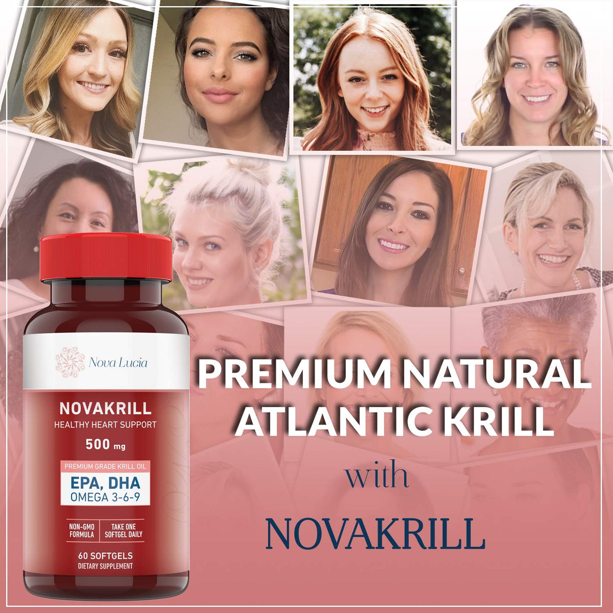 Odor free and burpless Antarctic krill oil capsules for optimal brain and cardiovascular wellness