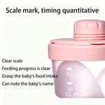 Excefore green travel baby formula holder and toddler snack storage box