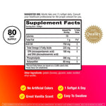 MegaRed 80 softgels double pack antioxidant astaxanthin protection