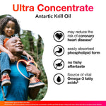 MegaRed daily krill oil softgels for heart health routine