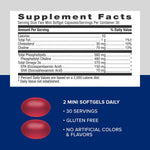 Authentic GNC Superba Boost krill oil 60 capsules packaging imported from USA