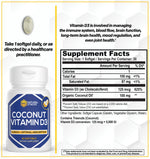 Natural Stacks Max DHA Krill Oil supplement facts panel showing EPA and DHA dosage.