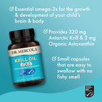 Dr. Mercola sustainable Antarctic krill oil packaging