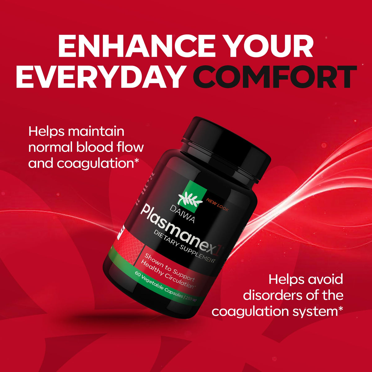 Daiwa Health Development blood flow and vein circulation vegetarian capsules
