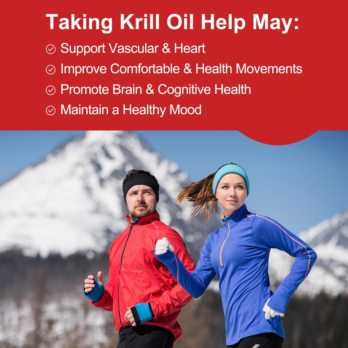 Anisx Antarctic Krill Oil bottle highlighting the non GMO and gluten free certifications on the packaging