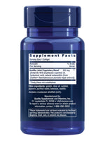 Life Extension joint mobility supplement packaging displaying supplement facts panel