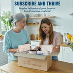 Live Conscious KrillWell ninety softgels bottle seal and packaging detail