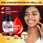 DRFOSTER krill oil supplement softgels showing phospholipid and astaxanthin benefits