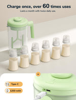NehNeh Baby leak proof formula mixing jug drip free spout view