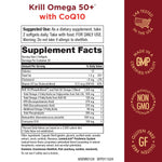Close up of Purity Products 60 mini softgels packaging displaying the 1300mg blend label.