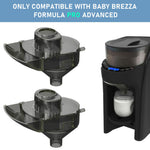 Mixzeny replacement funnel for advanced infant formula preparation machines close up view