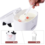 Bebamour baby snack box packed with fresh fruits and candies