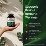 NatureBell imported high bioavailability energy and immune support supplement capsules.