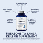 Lemon coated omega 3 krill oil capsules for easy swallowing and no aftertaste