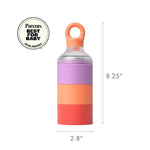 Boon Triful insulated formula containers stacked together for travel convenience