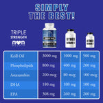 Authentic USA imported Dr. JOEL'S krill oil dietary supplement with astaxanthin antioxidant blend.
