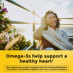 Nature Made Antarctic Krill Oil 100 softgels packaging showcasing superior omega three absorption benefits