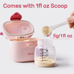 NCVI travel formula holder with separate spoon storage compartment