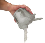 Dr. Brown's gray three serving formula dispenser highlighting the BPA free material build