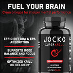 Jocko Fuel Super Krill Oil 60 softgels label details and ingredients