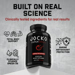 Premium Jocko Fuel joint support softgels capsule size and dosage guide