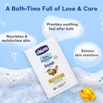 Chicco Baby Moments Soap 75g side profile