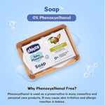 Chicco Baby Moments Soap packaging back details