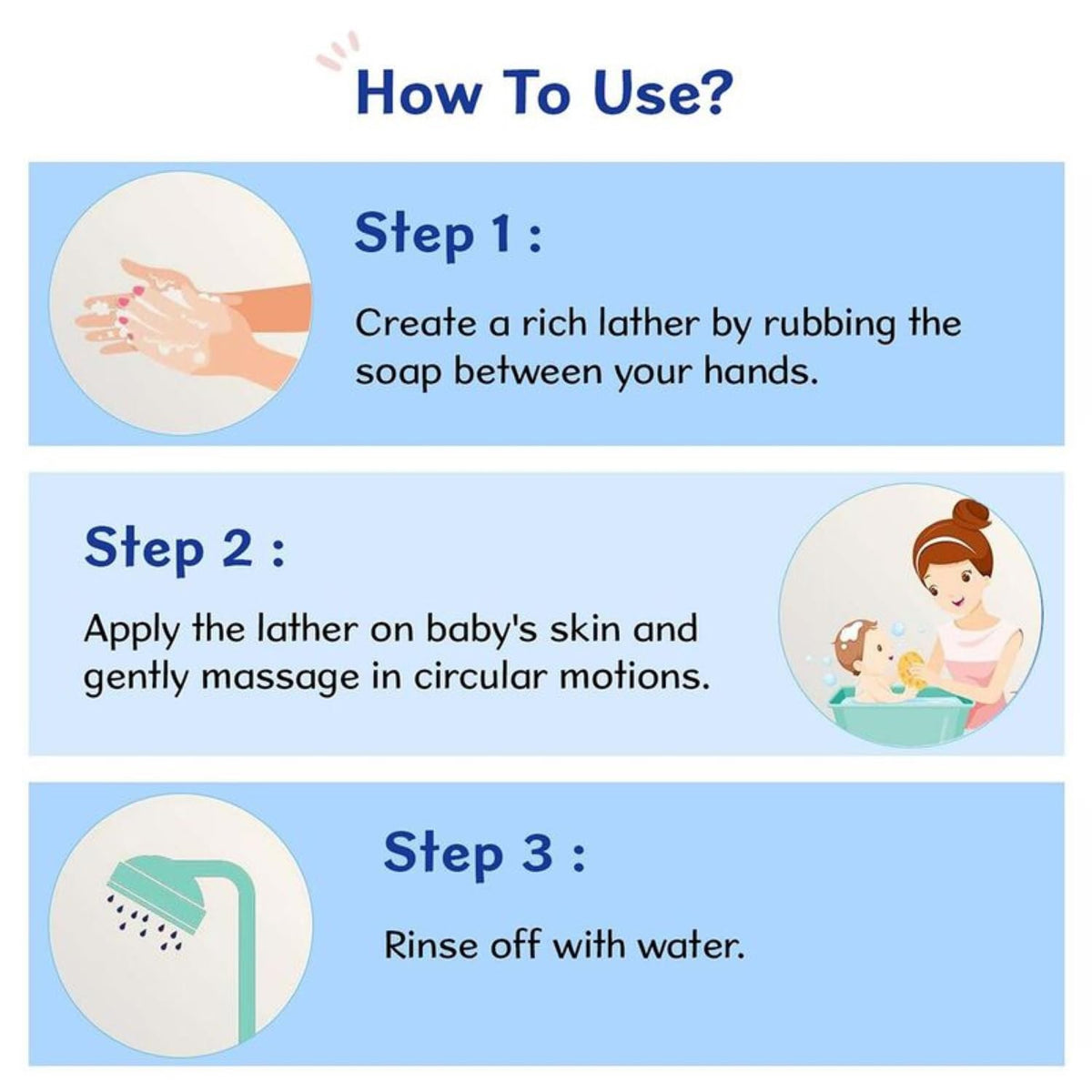 Chicco Baby Moments Soap 75g lifestyle usage shot