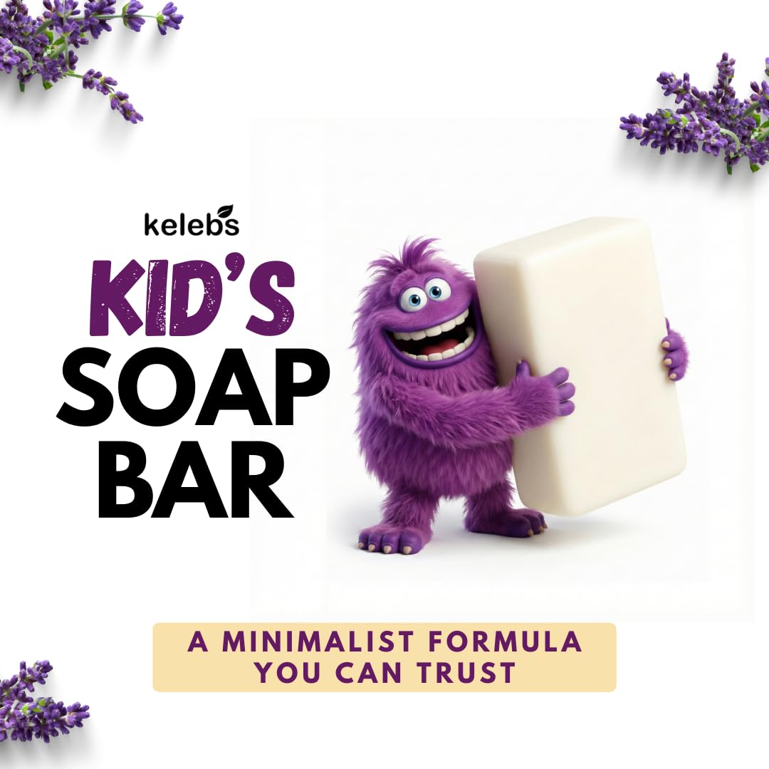 Organic lavender scented soap bar packaging