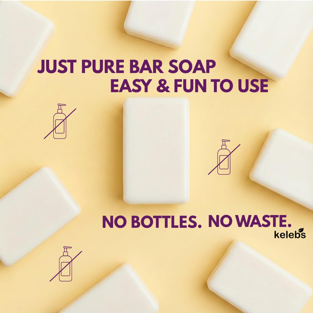Natural skincare bar for children and daily use