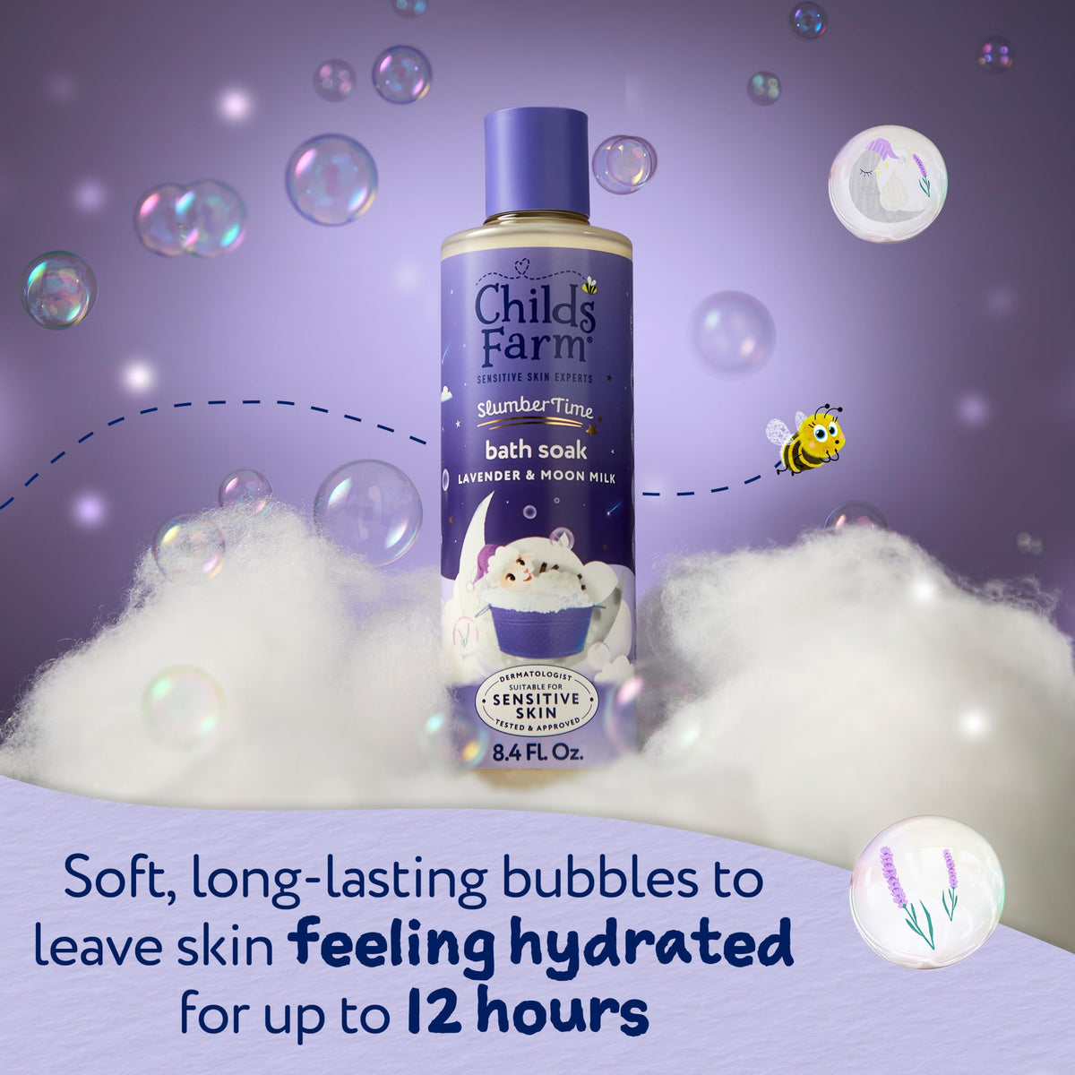 Childs Farm SlumberTime bubble bath for eczema prone skin