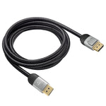 Side profile of the Zeskit Maya 16K ultra high definition display cord connector emphasizing the seamless build quality.