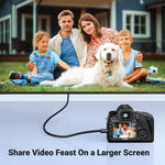 High speed 4K Micro HDMI adapter cable for GoPro and Raspberry Pi.