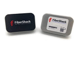 Fibershack LC fiber adapter set displayed with protective packaging