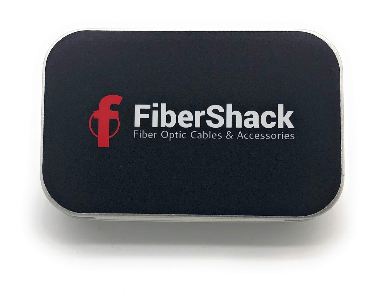 Professional networking toolkit featuring Fibershack LC coupler kit