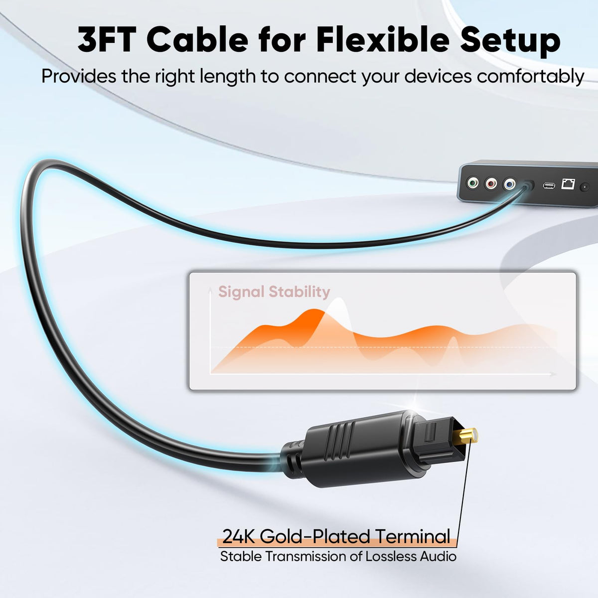 VoroDcip fiber optic cable bundled for storage