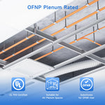 LC connector end of the Cable Matters duplex fiber patch cord
