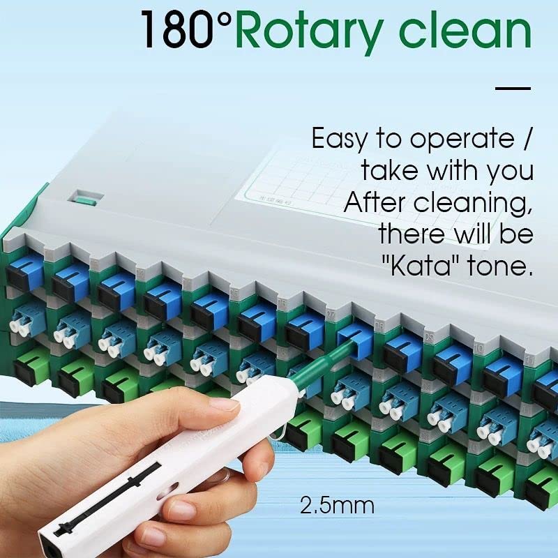 Set of five NewMainOne fiber optic cleaning pens