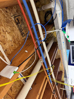 Fiber optic coupler included with HYX armored patch cable