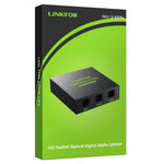 LiNKFOR digital optical splitter package contents