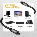 Full Elecan 30-foot audio cable package contents