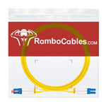 Professional data center installation with RamboCables OS2 fiber