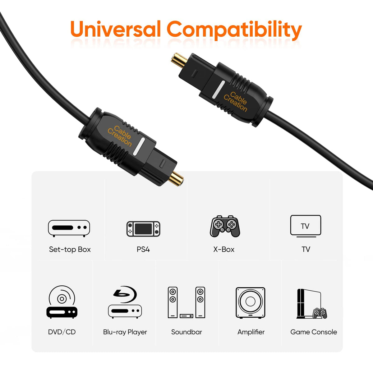 Slim 2.2mm cable profile showing flexibility for cable management.