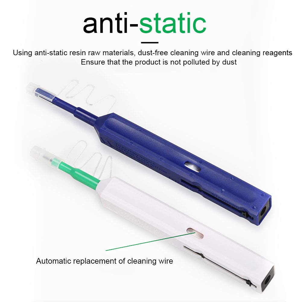 Calidaka cleaner set for LC and SC connectors