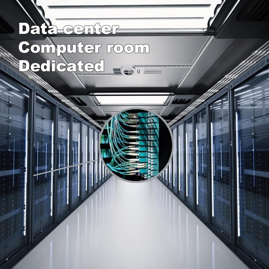 Diagram showing 50/125um fiber optic cable core structure