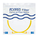 FLYPROFiber single mode patch cable packaging and contents